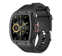 BRIBEJAT Montre Connectée Homme avec Appels Bluetooth, 1.76" HD Smartwatch avec AI Fonction, 123+ Modes Sportifs/Podometre/Sommeil, Etanche IP68, Montre Intelligente pour Android iOS, Noir