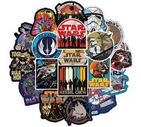 Bric Dodo Lot de 100 autocollants Star War pour bouteille d'eau, ordinateur portable, téléphone, guitare, skateboard, ordinateur,Cartoon,En vinyle,Étanche,Esthétique,Caricature, enfants, adultes