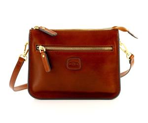 Bric`s Bric` Volterra Pochette zippée bandoulière marron