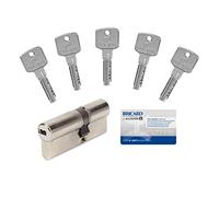 Bricard 15106 CYLINDRE A6, 30+40 Débrayable 5 Clés