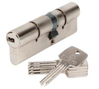 BRICARD Cylindre ASTRAL 15791 45+55 double entrée laiton nickelé niveau de sécurité 3