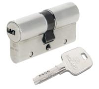 BRICARD – Cylindre de serrure Serial XP 18001 – 30+30 mm double entrée – Nickelé