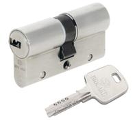 Bricard 18003 Cylindre de serrure double entrée Serial Xp 35+35 Nickelé
