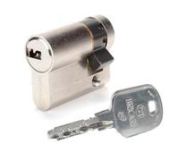 Bricard 18006 Demi-Cylindre de serrure Serial Xp 10+30 Nickelé