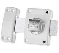 Bricard Verrou Alpha 1954 à bouton Cylindre 45 mm Ø 22 mm Blanc