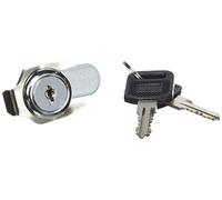 Bricard 2192 Batteuse Came plate 12H L.23 avec 2 clés, Argent