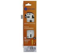 Bricard - 2688 - Serrure pour porte de chambre- d'intérieur- norme NF- sens droit- Blanc