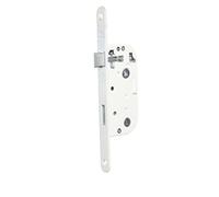 Bricard - 2691 - Serrure pour porte de salle de bain- toilettes- norme NF- axe à 40- sens droit- Blanc