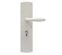 Bricard 66100 Demi-Ensemble pour Porte extérieure à béquille pour Série 74 Version Standard, Coloris Blanc