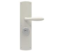 Bricard 66600 Demi-Ensemble pour Porte extérieure à béquille pour Série 74 Version A2P, Coloris Blanc