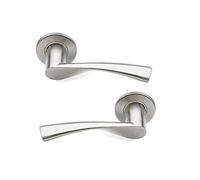 Bricard 668550 Paires de Poignées sur Rosace Inox Tempo Design Gospel