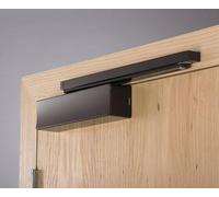 Bricard 6721028 Ferme-Porte à glissière, Force 2-5,Technologie à Came, Bronze, opposé Montage inversé côté paumelles