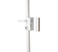 Bricard 74621 Serrure Verticale Multipoints 3 points, Blanc, Tirant Droit, Fabriqué en France