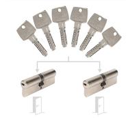 Bricard Pack de 2 cylindres Astral s'entrouvrant: 40+40 & 40+40 avec 6 clés.