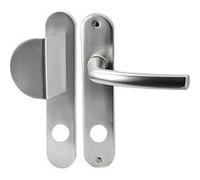 Bricard - Paire de poignees plaques aluminium 234 mm bequille aileron sans cles trou 20 mm Bricard