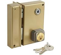 Bricard - Serrure a appliquer verticale a fouillot reversible tirant poussant Gauche