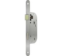 Bricard - Serrure à larder à bouton axe 40mm electrozingué A encastrer réversible bouts ronds