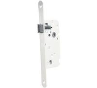 Bricard 2678 Serrure à encastrer axe 40 mm pour Porte de Salon, Cuisine, sans Clé, coloris Blanc