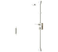 BRICARD Serrure Astral en applique verticale - 3 points - Tirant droit - Blanc