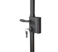 BRICARD Serrure en applique multipoints A2P* Astral 74255C, débrayable, anthracite, sens droit, fournie avec 5 clés