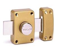 Bricard - Verrou de securité a bouton pour porte avec cylindre 45 mm Alpha Bricard G