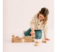 Brick A Block jeu de construction + fiches explicatives - 24 pièces - 2 à 10 ans