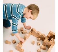 Brick A Block jeu de construction + fiches explicatives - 59 pièces - 2 à 10 ans