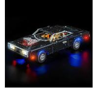 Brick bling LED Remote Control Edition luminaires 42231 ensemble pour Fast and Furious Dodge charger R / t car Lights (sans briques)