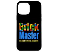 Brick Master Builder Jouet de Construction Bloc de Construction Coque pour iPhone 13 Pro Max