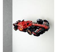 Brick Nest Support mural compatible avec Lego F1 Speed Champions Race Car Formula One (2 supports muraux)