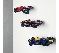 Brick Nest Support mural compatible avec Lego F1 Speed Champions Race Car Formula One (5 supports muraux)