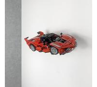 Brick Nest Support mural compatible avec Lego Technic Ferrari FXX K 42212