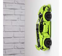 Brick Nest Support mural vertical pour Lego Lamborghini Huracán 42161 & 42196