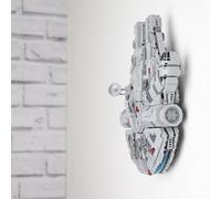 Brick Nest Support mural vertical pour Lego Millennium Falcon 75375