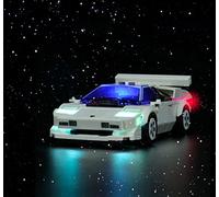 Brick Shine GC Kit d'éclairage pour Lego® Speed Champions Lamborghini Countach 76908 (ensemble Lego non inclus) (classique)