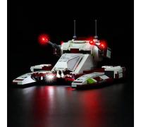 Brick Shine Kit d'éclairage pour Lego Star Wars Republic Fighter Tank 75342 (jeu Lego non inclus) (classique)