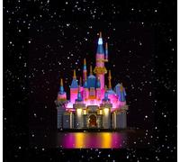 Brick Shine Kit d'éclairage pour mini château de la Belle au bois dormant Disney 40720 (kit de modélisme non inclus) (classique)