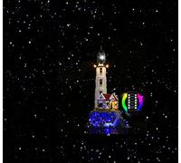 Brick Shine Kit d'éclairage pour phare motorisé Lego 21335 (le kit Lego n'est pas inclus) (version à distance)