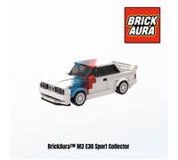 BrickAura™ BMW M3 E30 Sport Collector - 455 pièces - Kit de construction technique compatible systèmes LEGO®