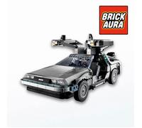 BrickAura™ Dolorean - Retour vers le futur - Numéro 10300 - 1872 pièces