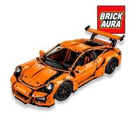 BrickAura™ Porsche 911 GT3 RS Collector - Kit de construction supercar de collection 2704 pièces