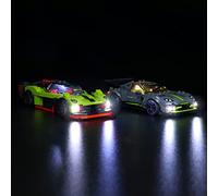 BrickBling Éclairage LED compatible avec Lego 76910 Aston Martin Collection Kit (pas de modèle), kit d'éclairage à faire soi-même pour voitures de course Speed Champions