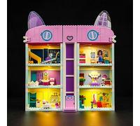 BrickBling Ensemble de lumière LED pour Lego 10788 Gabby's Dollhouse Toy Set (Pas Lego), kit d'éclairage de décoration pour Lego Gabby's Dollhouse Jouets créatifs pour garçons et Enfants