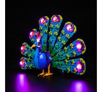 BrickBling Jeu de lumières LED compatible avec Lego 31157 Le paon exotique (modèle non inclus), décoratif