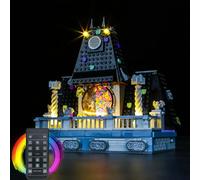BrickBling Kit d'éclairage à télécommande compatible avec Lego Wednesday & Enid's Dorm Room 76781 (pas de modèle), kit d'éclairage LED compatible avec les jouets créatifs Wednesday & Enid's Dorm Room