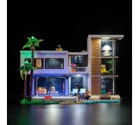 BrickBling Kit d'éclairage compatible avec Lego Creator 3 en 1 Modern House, éclairage créatif compatible avec Lego 31153 (lumières uniquement, sans briques)