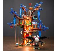 BrickBling Kit d'éclairage LED compatible avec L-e-g-o DREAMZzz Fantastical Tree House 71461-No Model