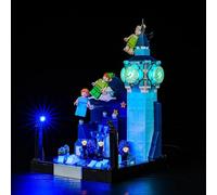 BrickBling Kit d'éclairage LED compatible avec Lego 43232 Peter Pan & Wendy's Flight Over London, kit d'éclairage décoratif pour jouet créatif Peter Pan & Wendy's Flight Over London