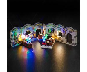 BrickBling Kit d'éclairage LED compatible avec Lego 76431 Harry Potter Château de Poudlard : les cours de potion (modèle non inclus), jouets créatifs