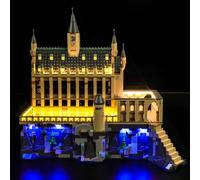BrickBling Kit d'éclairage LED compatible avec Lego Castle : La Grande Salle Compatible avec Lego 76435 - Modèle non inclus (Version Classique Lumière)